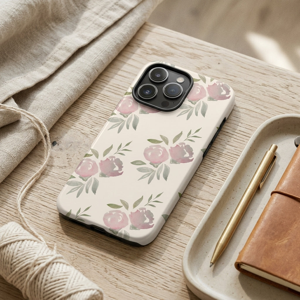 the peony case