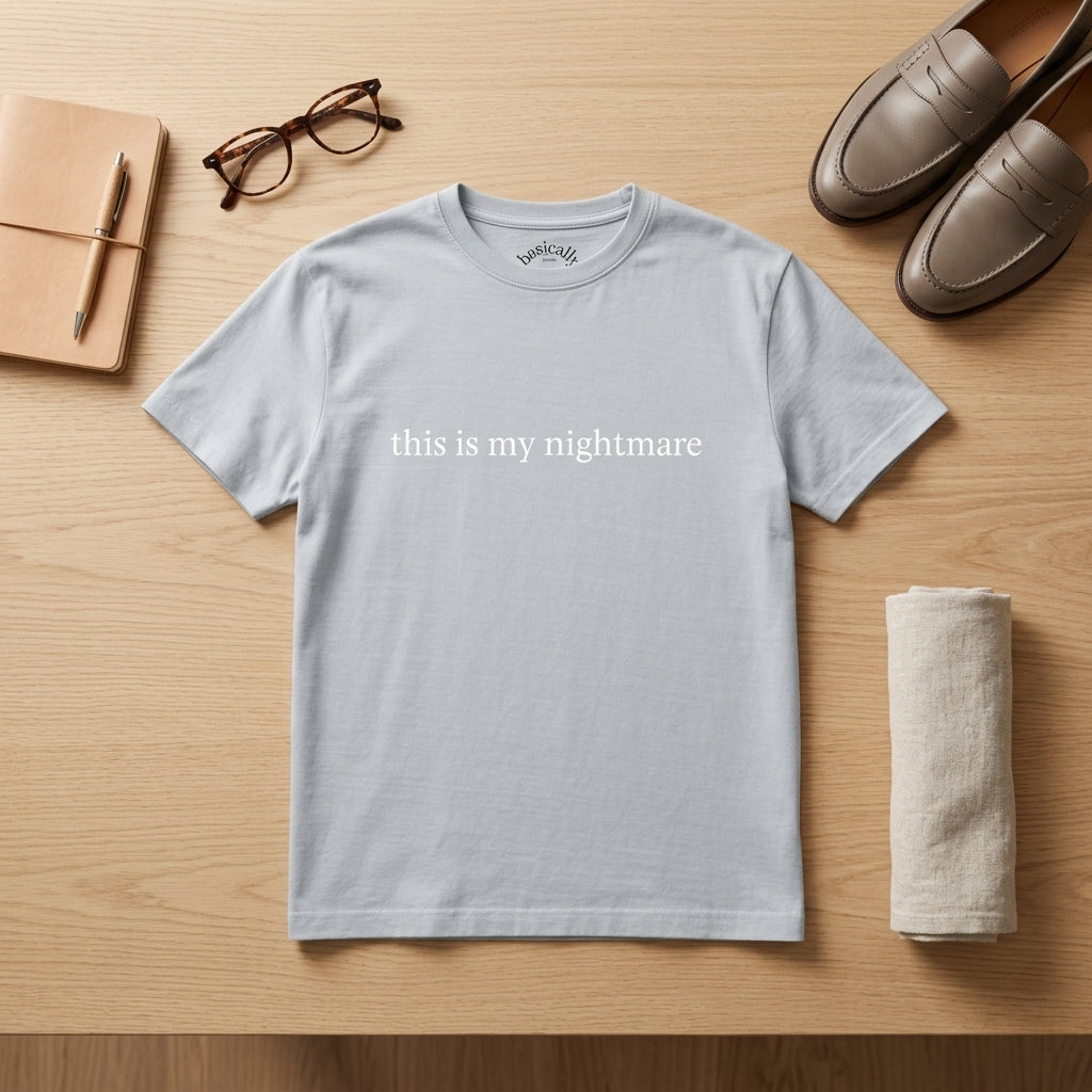 the nightmare oversized tee